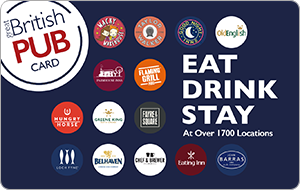 The Great British Pub Card UK